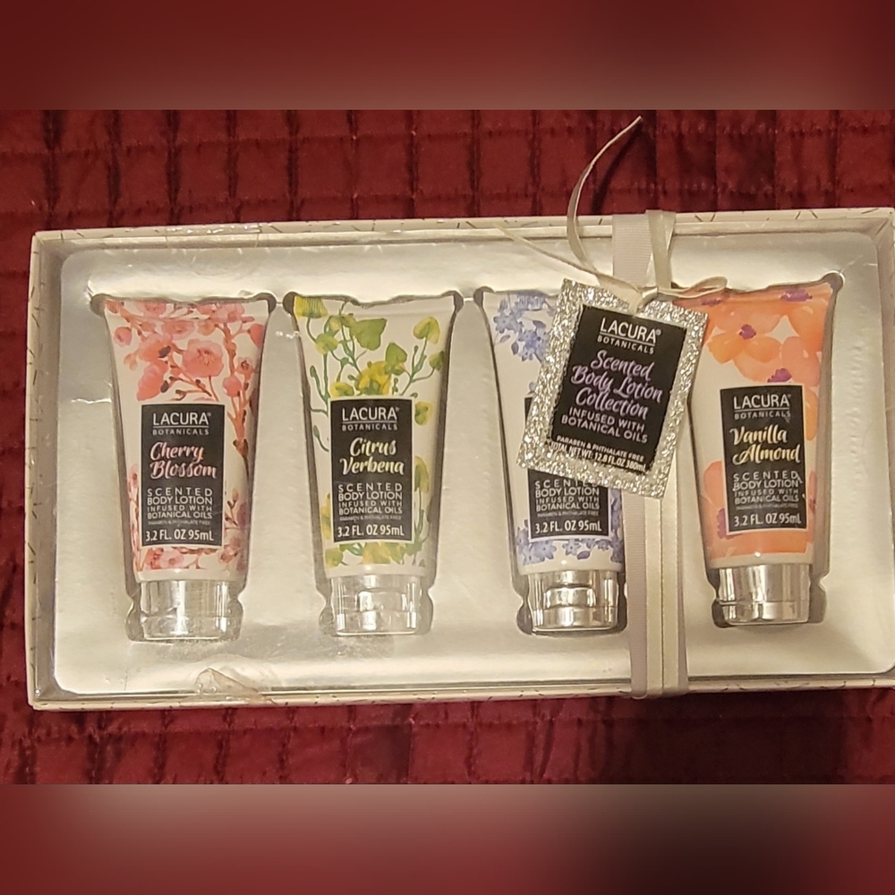 NWT Hand Cream Gift Set - Pink, Green, Purple, Red